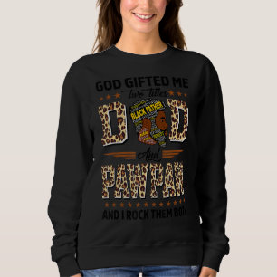 Mens God Ed Me Two Titles Dad Pawpaw I Rock Them B Sweatshirt