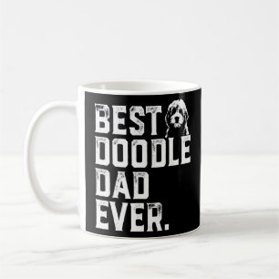 Mens Goldendoodle Dad  Best Doodle Dad Ever  Coffee Mug