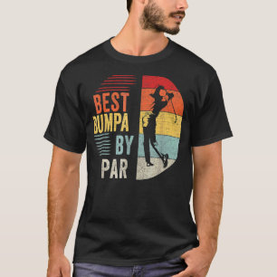 Mens Golf Best Bumpa By Par Grandpa Golfer Father' T-Shirt