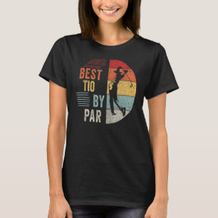 Mens Golf Best Tio By Par Daddy Golfer Father's Da T-Shirt