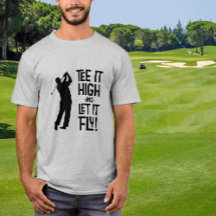 Men's Golfer Golf Humour Funny Sports Quote Black