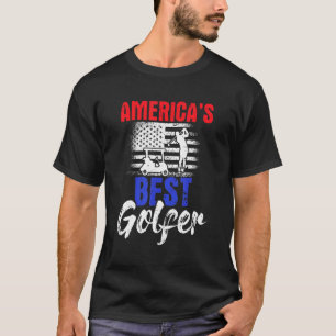 Mens Golfer Golfing Golfers Golf Cart Golf T-Shirt