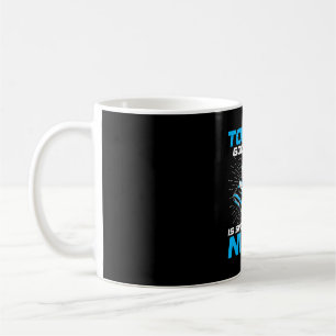 Mens good mood sponsored by nitro for drag boat coffee mug