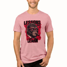 Men's Gorilla Boss Lessons Learn Basic T-Shirt