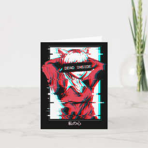 Mens Government Agencyd Inside Anime Girl Japanese Card