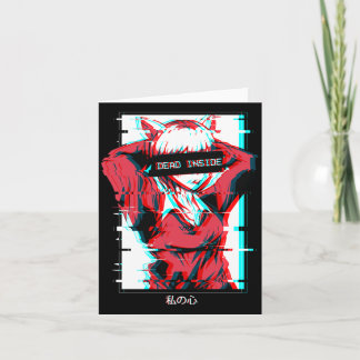 Mens Government Agencyd Inside Anime Girl Japanese Card
