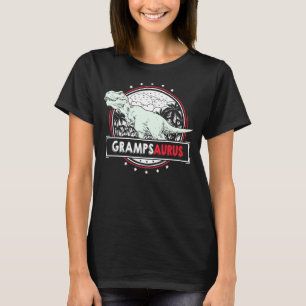 Mens Gramps Idea From Grandchildren Men Trex Gramp T-Shirt