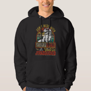 Mens Grandad Rex Saurus Father's Day Christmas Di Hoodie