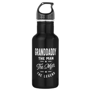 Mens Granddaddy The Man The Myth The Legend 532 Ml Water Bottle