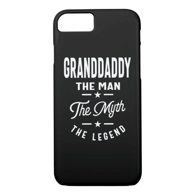 Mens Granddaddy The Man The Myth The Legend Case-Mate iPhone Case (Back)