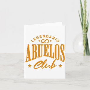 Mens Grandfathers' Pride - Club Legendario De Los  Card