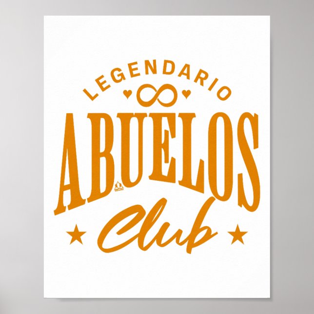 Mens Grandfathers' Pride - Club Legendario De Los  Poster (Front)