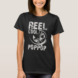 Mens Grandkids Fish Life Reel Cool Pop Pop Boat Fi T-Shirt