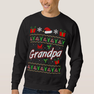 Mens Grandpa Christmas T-shirt gift idea Sweatshirt