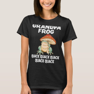 Mens Grandpa Frog Animal Pun Love Amphibian Toad F T-Shirt
