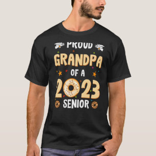 Mens Grandpa Graduation Class Of 2023 Senior Gradu T-Shirt