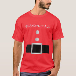 Mens Grandpa Santa Claus T Christmas Gift For Gran T-Shirt