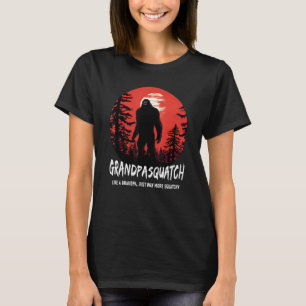 Mens Grandpa Squatch Like A Grandpa Just Way More T-Shirt