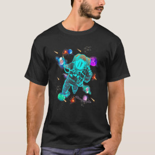 Mens Graphic Tees Space Astronaut Cool Graphic Fun