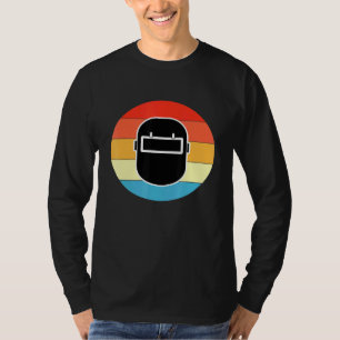 Mens Great Welding Helmet Motif Vintage Welder Des T-Shirt