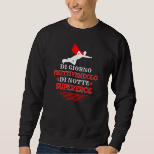 Mens Greenhouse And Superhero  Ideas Joke Sweatshirt