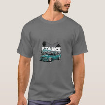 Men's Grey T-Shirt with Blue BMW