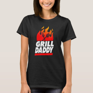 Mens Grill Daddy Father's Day T-Shirt