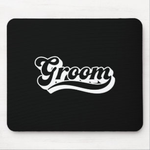Mens groom bachelor party for men matching crew mouse pad