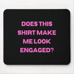 Mens Groom Bachelor Party Wedding Does Shirt Make Mouse Pad
