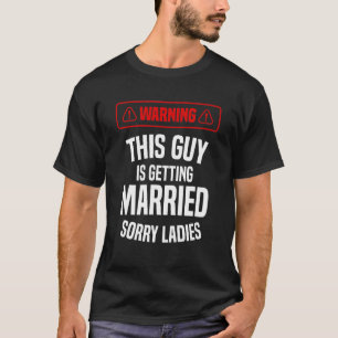 Mens Groom Bachelor Supplies Clothes Party Weddin T-Shirt