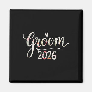 Mens groom est 2026 married wedding groom party magnet