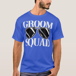 Mens Groom Squad Groomsmen Bachelor Party  T-Shirt