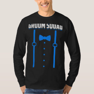 Mens Groom Squad Groomsmen Marriage  Bachelor Part T-Shirt