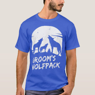 Mens Groom Squad Wolfpack1586 T-Shirt