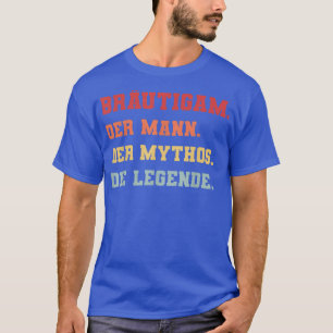 Mens Groom stag party man hen party gift T-Shirt