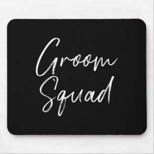 Mens Groom Team Stag Party Jga Performance Mouse Pad