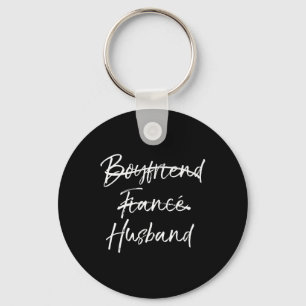 Mens Grooms Wedding Gift Not Boyfriend Fiance Mark Key Ring