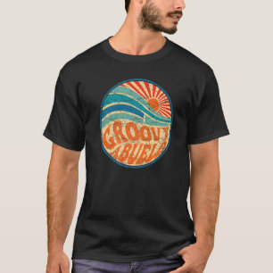 Mens Groovy Abuelo 70s Aesthetic Nostalgia 1970's T-Shirt