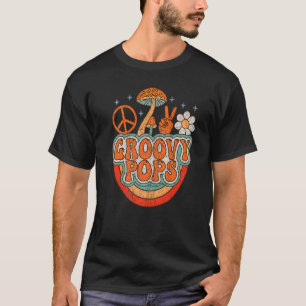 Mens Groovy Pops 70s Aesthetic Nostalgia 1970's Re T-Shirt