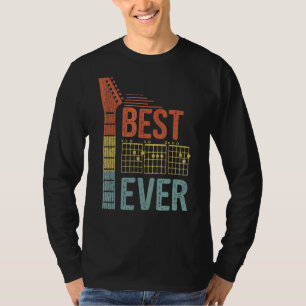 Mens Guitar Father Best Dad Ever Guitarist Father T-Shirt