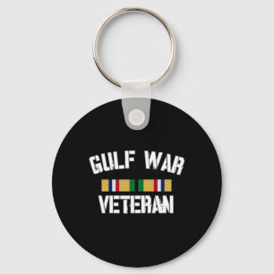 Mens Gulf War Veteran Pride Persian Gulf Service Key Ring