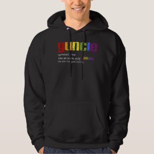 Mens Guncle Definition Lgbt Tee For Gay Uncle