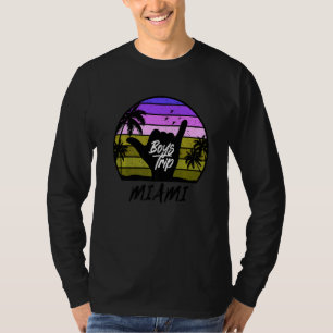 Mens Guys Trip Miami Florida Party Matching Squad T-Shirt