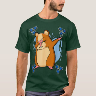 Mens Hamster Art Drawing Stars Boys Hammy T-Shirt