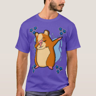 Mens Hamster Art Drawing Stars Boys Hammy T-Shirt