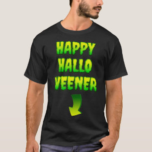 Mens Happy Halloweener Halloween Funny Men  Cool A T-Shirt