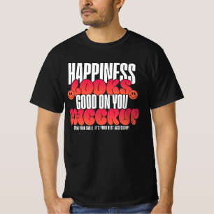 MEN'S HAPPY LOOK CHEER UP T-SHIRT