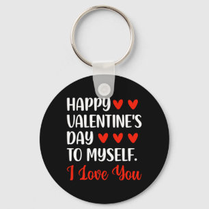Mens Happy Valentines Day To Love Single Boys Key Ring
