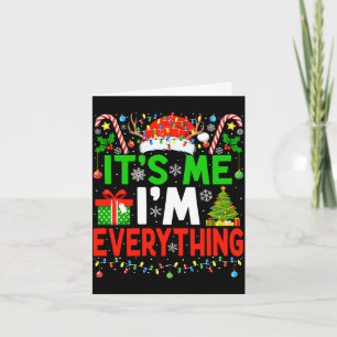 Mens have everything want couple christmas card