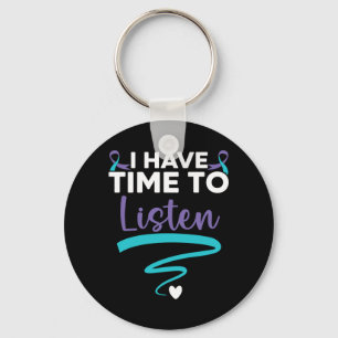 Mens Have Time To Listen Life Matters Mental Key Ring